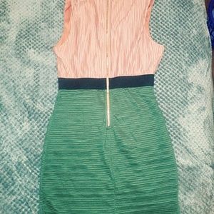 Forever21 peach, army green color with gold zipper
